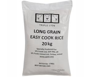 Triple Lion Easy Cook Long Grain Rice - 1x20kg