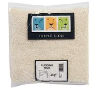 Triple Lion Short Grain Pudding Rice - 1x3kg
