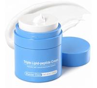 Triple Lipid-Peptide Cream, Face Moisturizer Cream with Peptide Solution & Hyaluronic Acid for Dry Sensitive Skin, Advanced Barrier Care & Deep Moisture Hydrator for Smooth Complexion, 50ml /1.7 Fl Oz