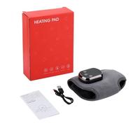 Triple Method Massager, Cordless Ankle Heating Pad with Vibration, Portable Heated Wrap for Pain Relief, Circulation & Neuropathy, Fits Left & Right(Single)