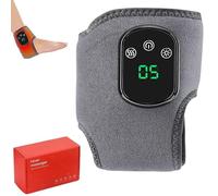 Triple Method Massager, Wireless & Portable Heated Ankle Wrap with 3-Speed Vibration and 5-Temperature Settings, Rechargeable Foot Massagers for Men & Women (1pcs)