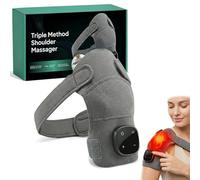 Triple Method Shoulder Massager, 2026 New Heated Shoulder Massager for Neck and trapezius Relief, Portable, Making it Ideal for use at the Office or at Home.
