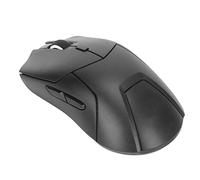 Triple Mode Wireless Mouse, Ergonomic Design, 4 DPI, Adjustable Volume, Silent Click for Office, Home, School, Travel (Black)