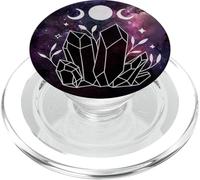 Triple Moon Goddess Crystal Sky Magic PopSockets PopGrip for MagSafe