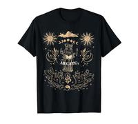 Triple Moon Goddess Hecate Tarot Card Wiccan Pagan Witch T-Shirt, Men, Black, X-Large