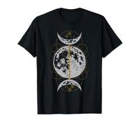 Triple Moon - Gothic Witch Wicca Witchcraft Occult Pagan T-Shirt