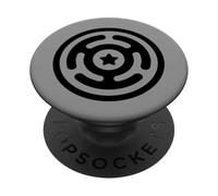 Triple Moon Hecate Wheel Wicca Symbols Witchcraft Goddess PopSockets Adhesive PopGrip