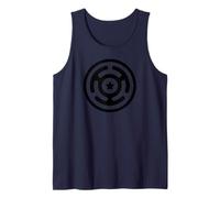 Triple Moon Hecate Wheel Wicca Symbols Witchcraft Goddess Tank Top