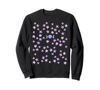 Triple Moon Symbol in the Stars Night Triple Moon Sweatshirt