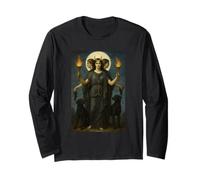 Triple Moon Witch Goddess Hecate Hekate Long Sleeve T-Shirt