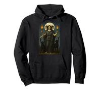 Triple Moon Witch Goddess Hecate Hekate Pullover Hoodie