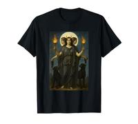 Triple Moon Witch Goddess Hecate Hekate T-Shirt
