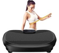 Triple Motor 4D Vibration Plate Exercise Machine - Advanced Weight Loss & Shaping Platform with Oscillation, Linear, Pulsation, and 4D Motion Technology