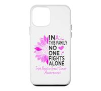 Triple negative breast cancer Awareness sunflower TNBC pink Case for iPhone 12 mini