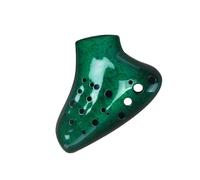 Triple Ocarina Alto Tone C Ocarina Instruments Professional Musical Instruments Offers Accessories Ocarinas (Color : Green)
