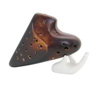 Triple Ocarina Instruments 12 Holes Ceramic Ocarinas Professional Musical Instruments Offers Accessories (Color : AC 1)