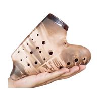 Triple Ocarina Instruments Ocarina Professional Music Instrumentation Accessories Pottery Ocarinas Instrumentation (Color : AG alto G tone)