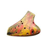 Triple Ocarina Instruments Pottery Treble SD Tone Ocarinas Professional Musical Instrumentation Accessories (Color : 02)