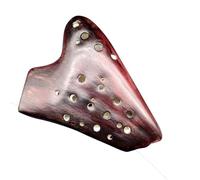 Triple Ocarina Pottery Alto Tone C Ocarina Of Time Professional Musical Instrument Accessories Ocarinas (Color : 1)
