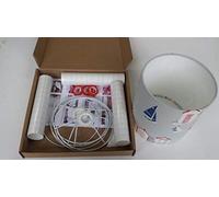 Triple Pack...20 cm Lampshade Making Kit for Ceiling or Table lamp..DIY..with Two Wooden Sticks