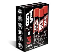 Triple Pack: Lubricates, Cleans & Protects Metal/Composite, Rust Defense, Stuck Parts Ease, Shine Restore, Squeak Eliminate, Moisture Disperse