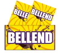 Triple Pack Rude Chocolate Bar Wrappers - 3x Bellend Funny Choc Bar Covers Secret Santa Gift Xmas Christmas Wife Husband Fun Friend Present Get Well Soon Prank Insult. Chocolate Not Included.