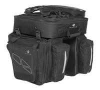 Triple pannier bag M-WAVE Amsterdam multifunction bicycle storage bag