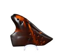 Triple Pottery Ocarina Advanced Ocarina Transverse Flutes Instrument Ocarina Music Instrument Professional For Beginners (Color : 03)