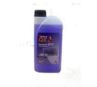 Triple QX 1L Purple Antifreeze Coolant Long Life G13 1 Litre / Ltr Ready Mix