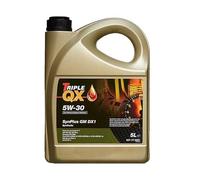 Triple QX 521773661 SynPlus 5L Engine Oil 5 Litre 5W30 GM DX1 Fully Synthetic