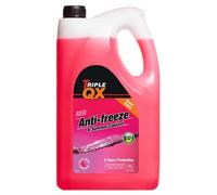 Triple QX 5L Red AntiFreeze Summer Coolant Concentrate 5 Litre GL12+ Standard
