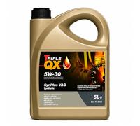 Triple QX SynPlus 5W-30 Fully Synthetic Engine Oil 5L Car Motor Oil ACEA C3 API SN 504.00 507.00 C30