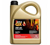 Triple QX SynPlus 5W-40 Fully Synthetic Engine Oil 5L TQX Car Motor Oil ACEA A3/B4 API SN CF B.M.W V.W Merc.edes