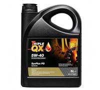 Triple QX SynPlus PD 5W-40 Fully Synthetic Engine Oil 5L Car Motor Oil ACEA C3 API SN CF LL-04 GM Dexos 2 MB 229.51 V.W 505.01