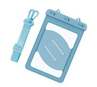 Triple Seal Waterproof Dry Pouch for Phone Carry, Clear Storage Bag with Adjustable Strap for Pool and Beach Days Phone Dry Pouch Waterproof Carry Bag Pool Beach Water Park Drifting Clear Window Seal