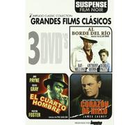 Triple Sesión Film Noir (Al Borde Del Rio+El Cuarto Hombre+Corazón De Hielo) Slipcase (The River`S Edge+Kansas City Confidential+Kiss Tomorrow Goodbye) (Import)