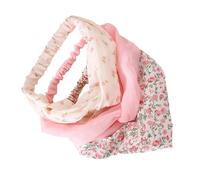 Triple Set Fashion Forward Exercise Headband Sweatproof Gym Accessories for Aerobics, Hiking & Active Lifestyles Breathable Gym Headwear for Running