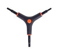 Triple Six Point Wrench Form Tool, Steel Head Screwdriver | Wingless Grip Multillool Wrenches, Ergonomic Repair Helpers, Precise Tools Help PA