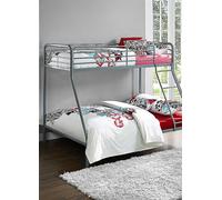 Triple Sleeper Metal Bunk Bed Grey