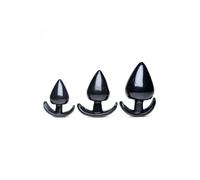 Triple Spades 3 Piece Anal Plug Set