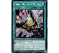 Triple Tactics Talent - RA01-EN063 - Super Rare - 1st Edition