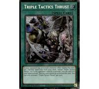 Triple Tactics Thrust (Starlight Rare) - CH01-EN030 - Starlight Rare - 1st Edition