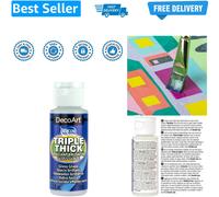 Triple Thick Brilliant Brush-On Gloss Glaze 2Oz-