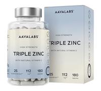Triple Zinc Supplements for Men and Women - 25mg - 1 Capsule per Day