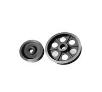 Triples Groove Web Sheaves, 3A pulley cast iron a type three groove hollow motor pulley cast iron belt pulley(140-3A-25-8)