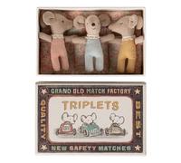 Triplet baby mice in a box Multicoloured one size