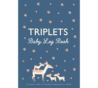 Triplets Daily Logbook: An Easy to Use Triplet Recording Booklet - 7x10” in Navy Blue - Great for Recording All of Your New Born Twins Needs. ... Schedule, Feed Times, Medications & More.