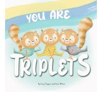 Triplets 'The Things We Share' Children's Keepsake Story Book for Triplets