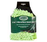 Triplewax 3 In 1 Microfibre Wash Mitt Car Caravan Noodle Sponge Washing Dirt X3