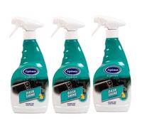 Triplewax Car Dash Shine Valet Interior Plastic Trim Satin Finish 500Ml X3